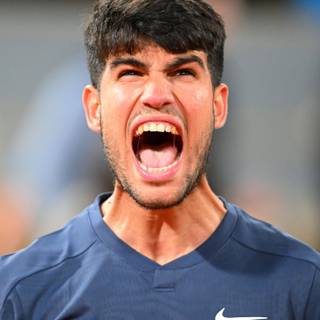 Carlos Alcaraz Roland Garros Champion 2024 wallpaper