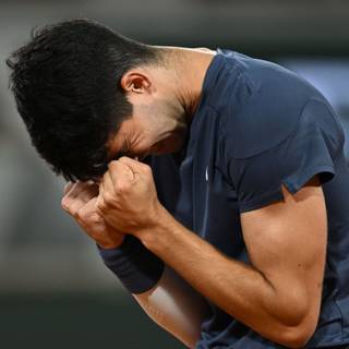 Carlos Alcaraz Roland Garros Champion 2024 wallpaper