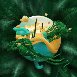 Creative mobile wallpaper