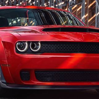 Desktop Dodge Challenger 4k wallpaper