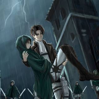 AoT iPhone HD wallpaper
