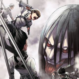 AoT iPhone HD wallpaper