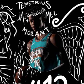 Ja Morant 4k desktop wallpaper