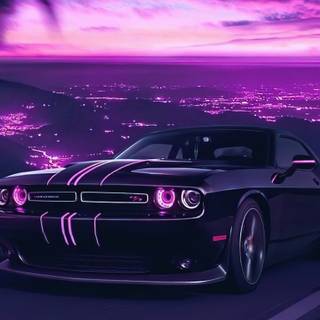 Desktop Dodge Challenger 4k wallpaper