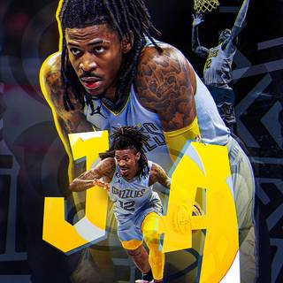 Ja Morant 4k iPhone wallpaper