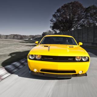 Desktop Dodge Challenger 4k wallpaper