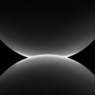 Dark minimal iOS wallpaper