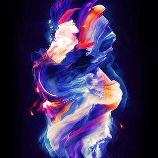 Abstract oled wallpaper