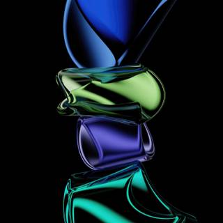 Abstract oled wallpaper