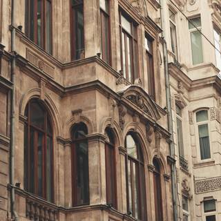 Ancient building wallpaper