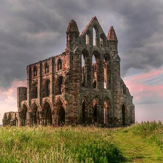 Ancient building wallpaper