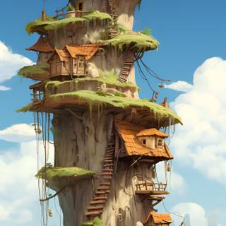 Ancient building wallpaper