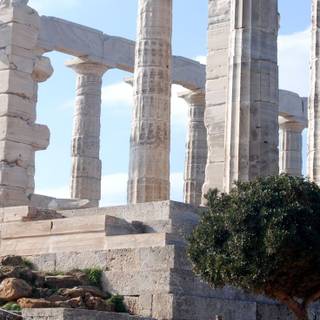 Ancient building wallpaper