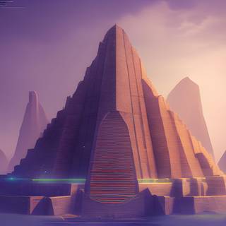 Ancient building wallpaper