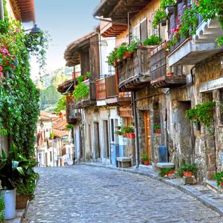 Ancient building wallpaper