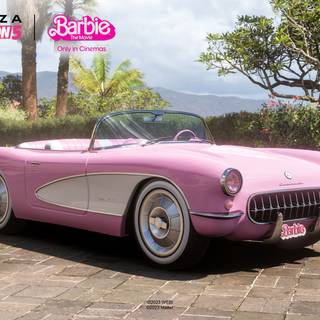 Barbie car wallpaper