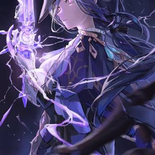 Clorinde phone wallpaper