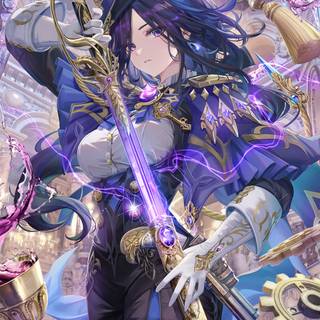 Clorinde phone wallpaper