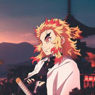 Rengoku Kyojuro iPhone wallpaper