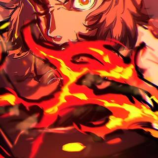 Rengoku Kyojuro iPhone wallpaper