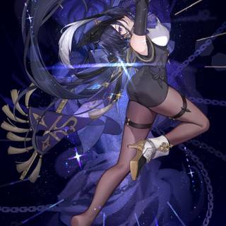 Clorinde phone wallpaper