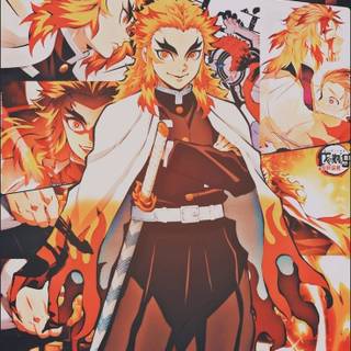 Rengoku Kyojuro iPhone wallpaper