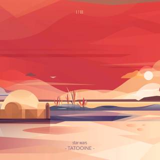 Tatooine HD desktop wallpaper