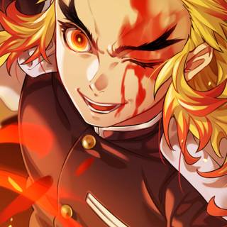 Rengoku Kyojuro iPhone wallpaper