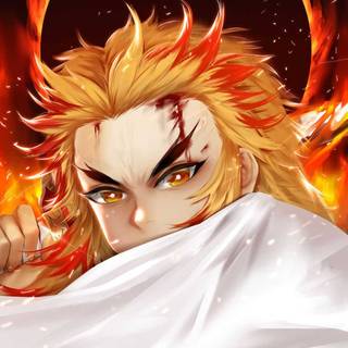 Rengoku Kyojuro iPhone wallpaper