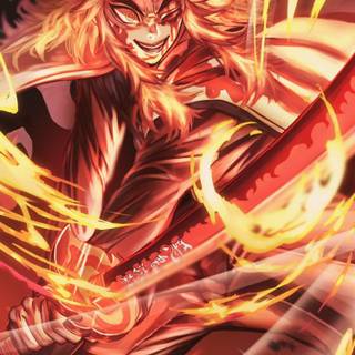 Rengoku Kyojuro iPhone wallpaper