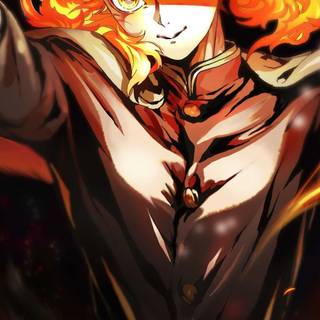 Rengoku Kyojuro iPhone wallpaper