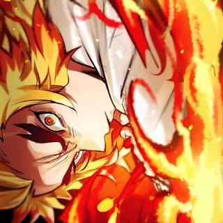 Rengoku Kyojuro iPhone wallpaper