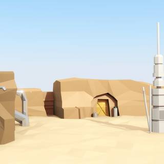 Tatooine HD desktop wallpaper
