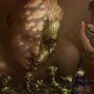 Blasphemous desktop wallpaper