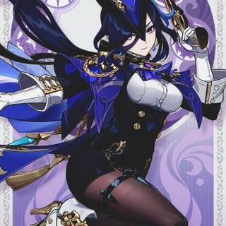 Clorinde phone wallpaper