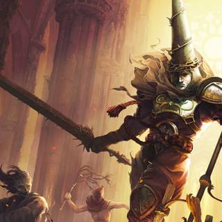 Blasphemous desktop wallpaper