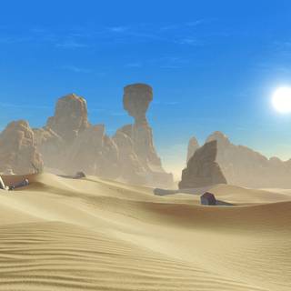 Tatooine HD desktop wallpaper