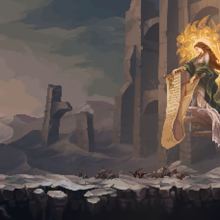 Blasphemous desktop wallpaper