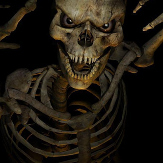 Emo skeleton mobile wallpaper