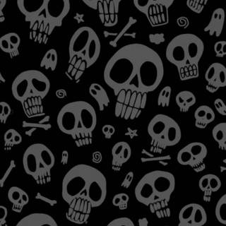 Emo skeleton mobile wallpaper