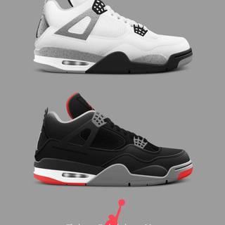 iPhone Jordan 4 wallpaper