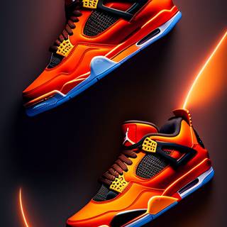 iPhone Jordan 4 wallpaper