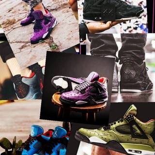 iPhone Jordan 4 wallpaper