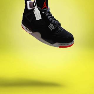 iPhone Jordan 4 wallpaper