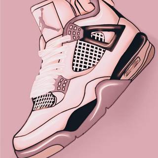 iPhone Jordan 4 wallpaper