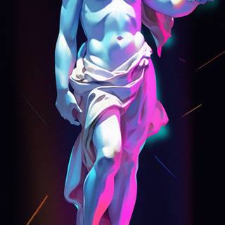 Statue phone wallpaper