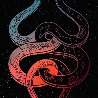 iPhone snake wallpaper