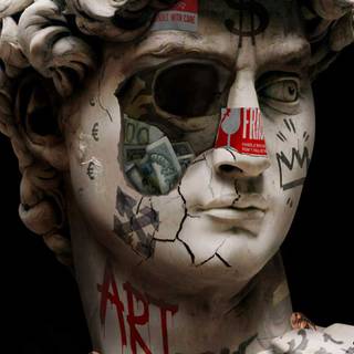 Statue phone wallpaper