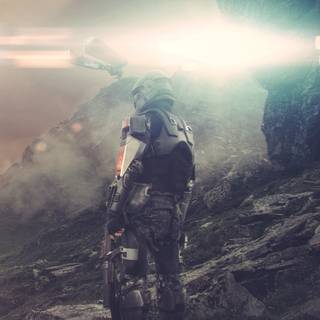 Halo Odst phone wallpaper