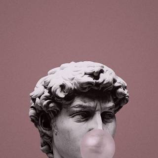 Statue phone wallpaper